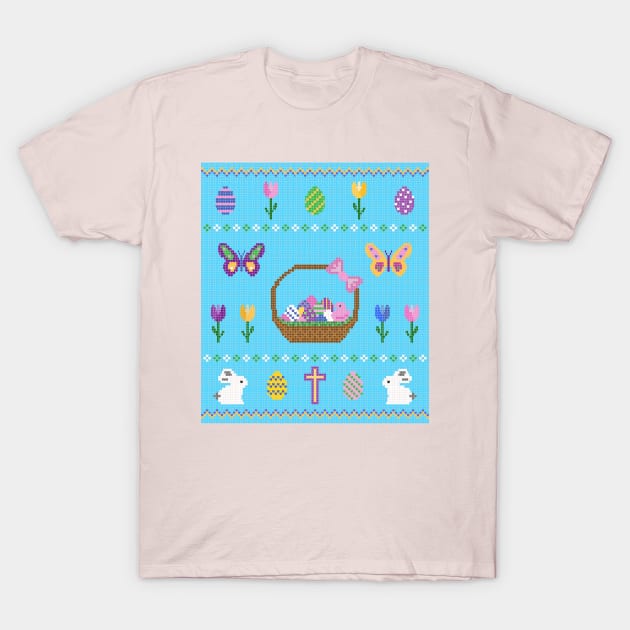 Easter Spring Knit T-Shirt by CupcakeCandice